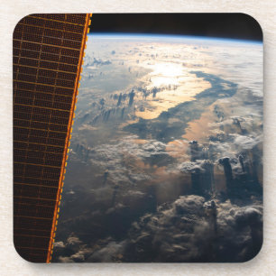 Sunglint Beams Off Celebes Sea In Southeast Asia Coaster