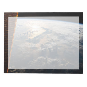 Sunglint Beams Off Celebes Sea In Southeast Asia Notepad