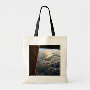 Sunglint Beams Off Celebes Sea In Southeast Asia Tote Bag