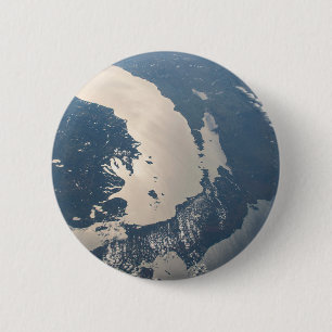 Sunglint Beams Off Lake Michigan 6 Cm Round Badge