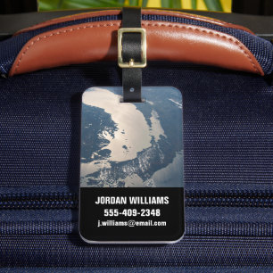 Sunglint Beams Off Lake Michigan Luggage Tag