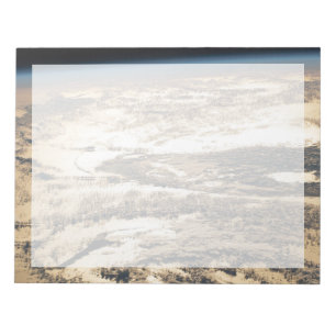 Sunglint Beams Off The Atlantic Ocean Notepad
