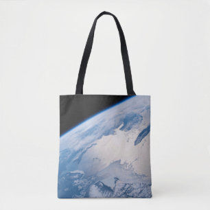 Sunglint Off The Gulf Of St. Lawrence In Canada. Tote Bag