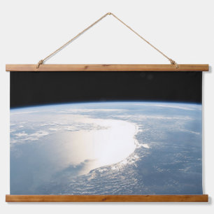 Sunglint Reflects Off The Gulf Of Mexico Hanging Tapestry