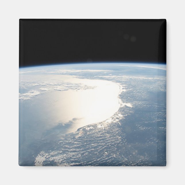 Sunglint Reflects Off The Gulf Of Mexico Magnet (Front)