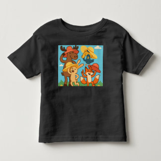 Sunhat Shenanigans – Funny Animal Summer Toddler T-Shirt