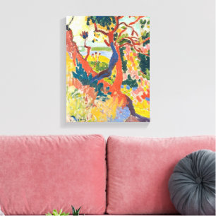 Sunken Path, L'Estaque Andre Derain Canvas Print