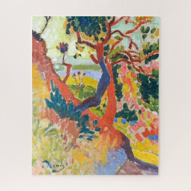 Sunken Path, L'Estaque | Andre Derain | Jigsaw Puzzle (Vertical)