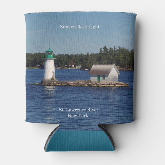 Sunken Rock Light can cooler (Front)