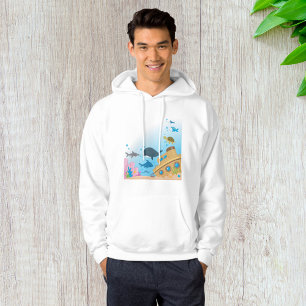 Sunken Ship And Fish Hoodie