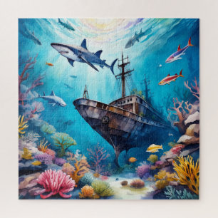 Sunken Ship Jigsaw Puzzle