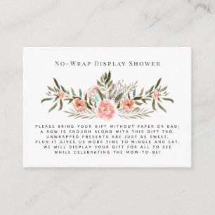 Sunkissed Floral   No Wrap Display Shower Insert