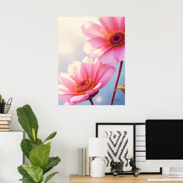 Sunkissed Salmon Poster (Home Office)