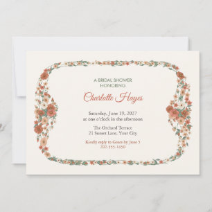 Sunkissed Solstice Bridal Shower Invitation