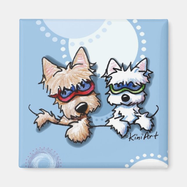 Sunkissed Terriers Magnet (Front)