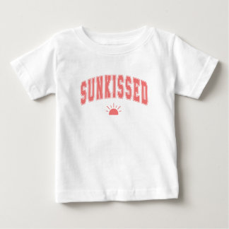 Sunkissed Varsity Summer Typography Baby T-Shirt