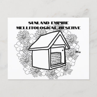Sunland Empire Mellitological Reserve BW Postcard