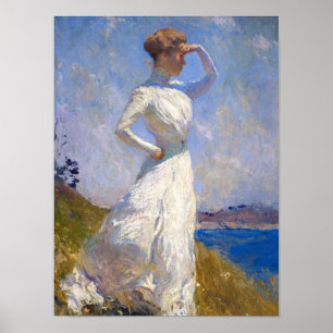 Sunlight, 1909 by Frank Weston Benson Poster