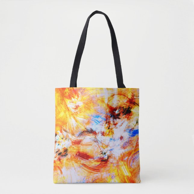 Sunlight. Abstract beautiful multicolor bright art Tote Bag (Front)