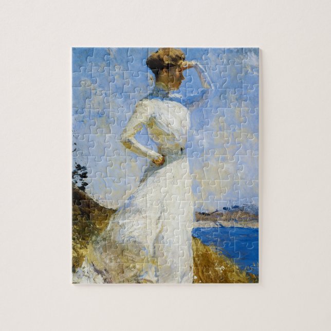 Sunlight by Frank Benson Jigsaw Puzzle (Vertical)