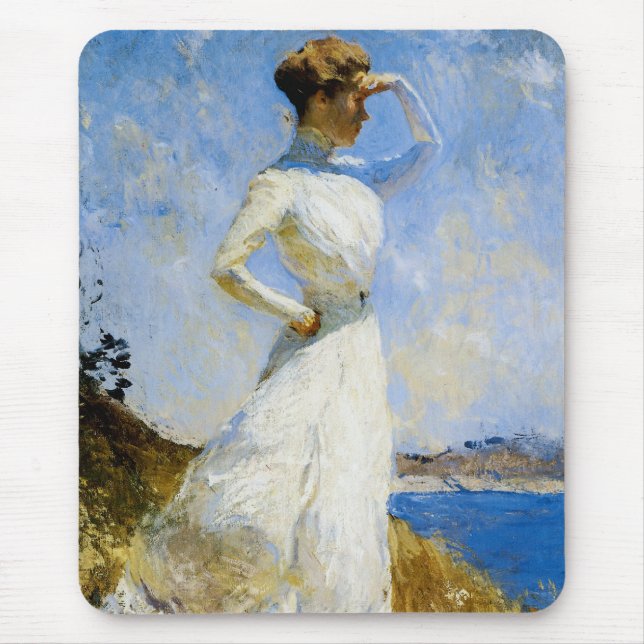 Sunlight by Frank Benson Mouse Pad (Front)