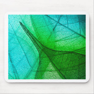 Sunlight Filtering Through Transparent Leaves Mouse Pad