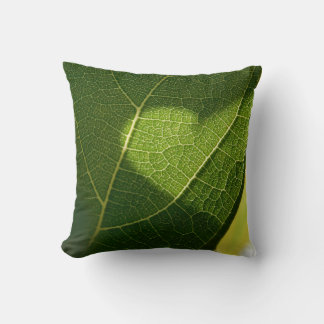 Sunlight Heart Leaf Pillow