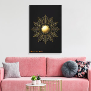 Sunlight Heritage Laurel Fine Art Canvas Print