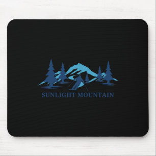 Sunlight Mountain Colorado Ski Resort Mountains Mouse Pad