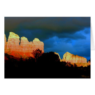 Sunlight on Steamboat Rock