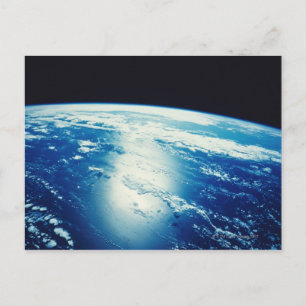Sunlight Shining on the Ocean Postcard