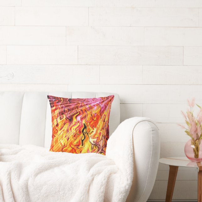 Sunlight through flames...... cushion (Couch)