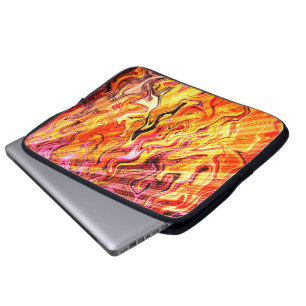 Sunlight through flames....... laptop sleeve
