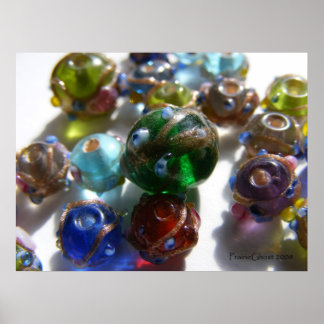 Sunlit Beads 6 Poster