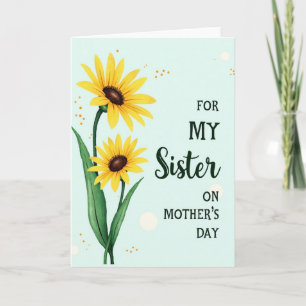 Sunlit Bloom Mothers Day Card