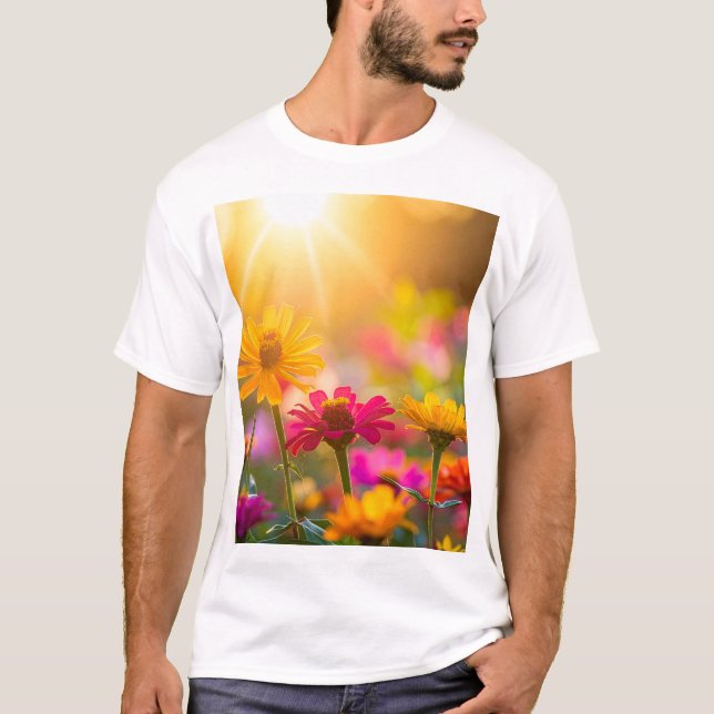 Sunlit Bloom  T-Shirt (Front)