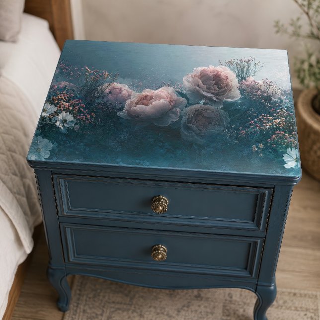 Sunlit Blush Peony Meadow Decoupage Tissue Paper (Creator Uploaded)