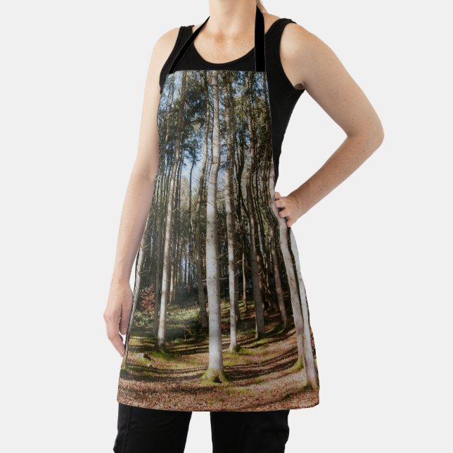 Sunlit Forest Tranquillity 1 Apron (Insitu)