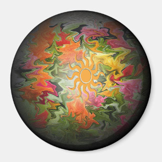 Sunlit Garden... Magnet