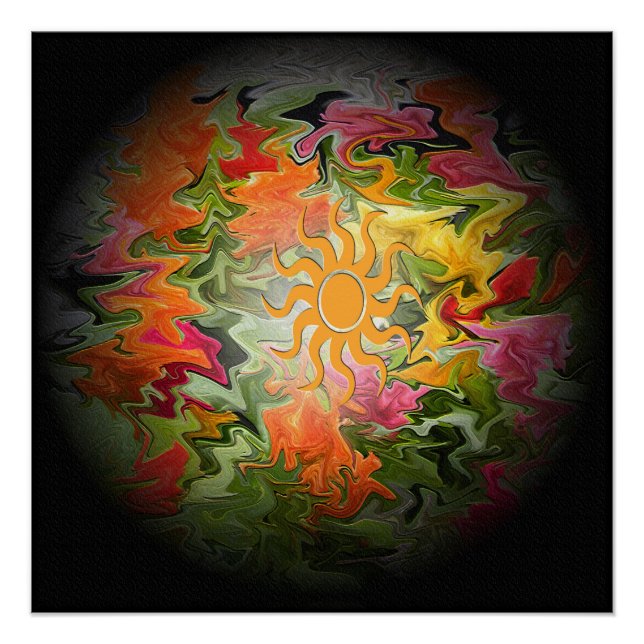 Sunlit Garden... Poster (Front)