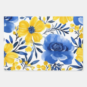 "Sunlit Garden Wrapping Paper" Paper Sheet