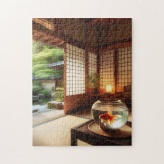 Sunlit Goldfish – Japanese Room Puzzle