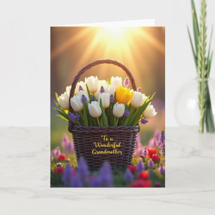 Sunlit Grandmothers Day Card