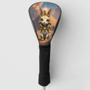 Sunlit Guardian – Desert Relic Bunny. Golf Head Cover