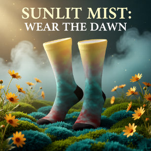 Sunlit Mist Socks