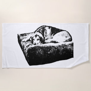 Sunlit Nap Beach Towel