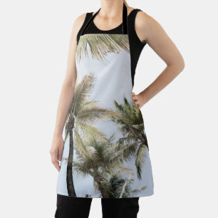 Sunlit Palm Jungle #1 #tropical #wall #art Apron