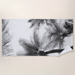 Sunlit Palm Jungle #2 #tropical #wall #art Beach Towel