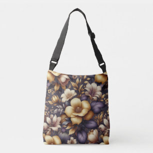 Sunlit Petals and Purple Haze Crossbody Bag