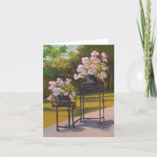 “Sunlit Purples”  Card